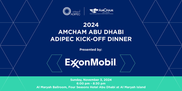 AmCham Abu Dhabi ADIPEC Kick-Off Dinner 2024